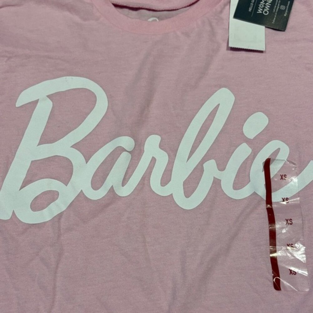 Barbie Light Pink short sleeve T-shirt size xs - Picture 5 of 9